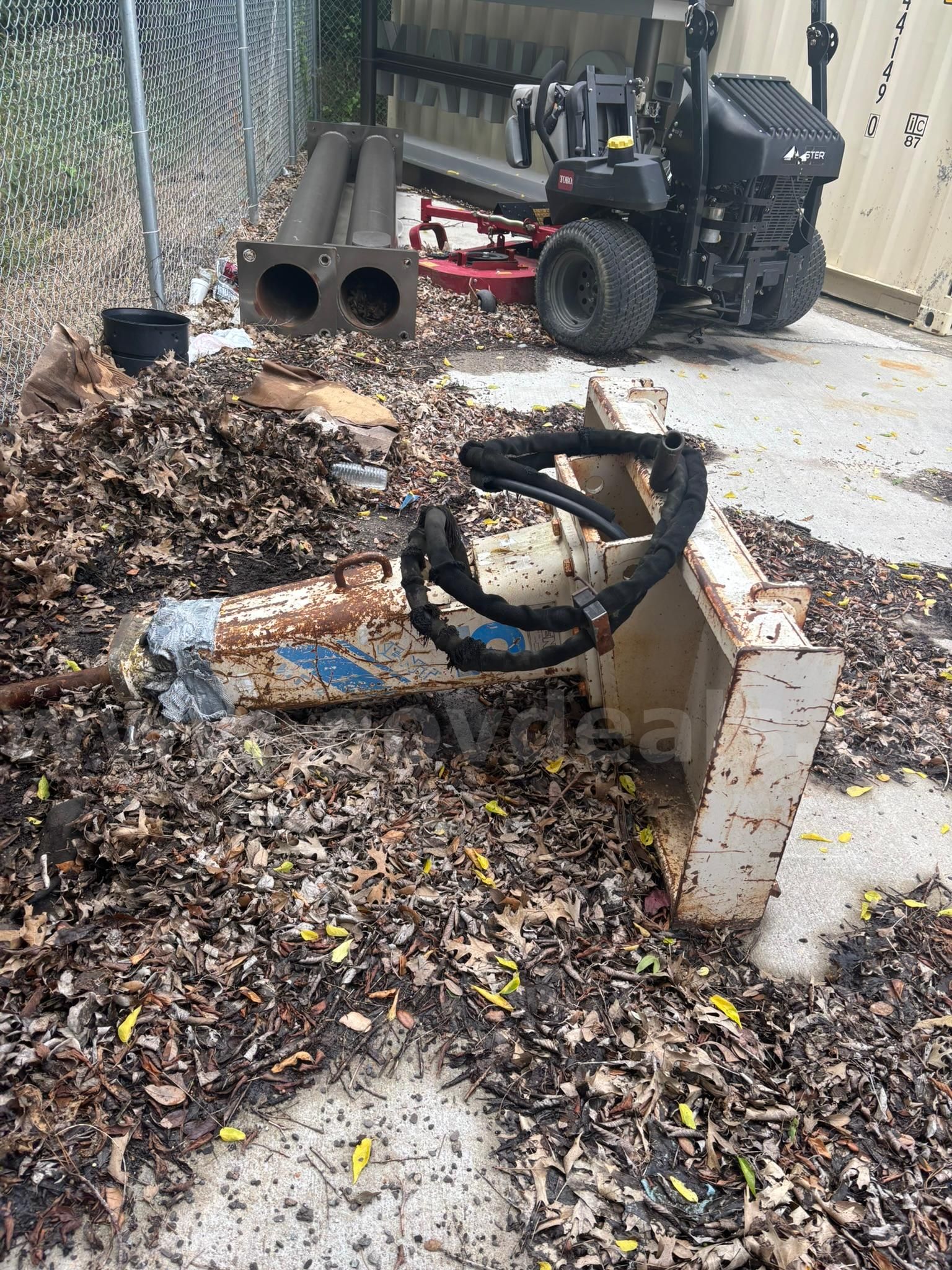 Hydraulic Hammer Skid Steer Attachment