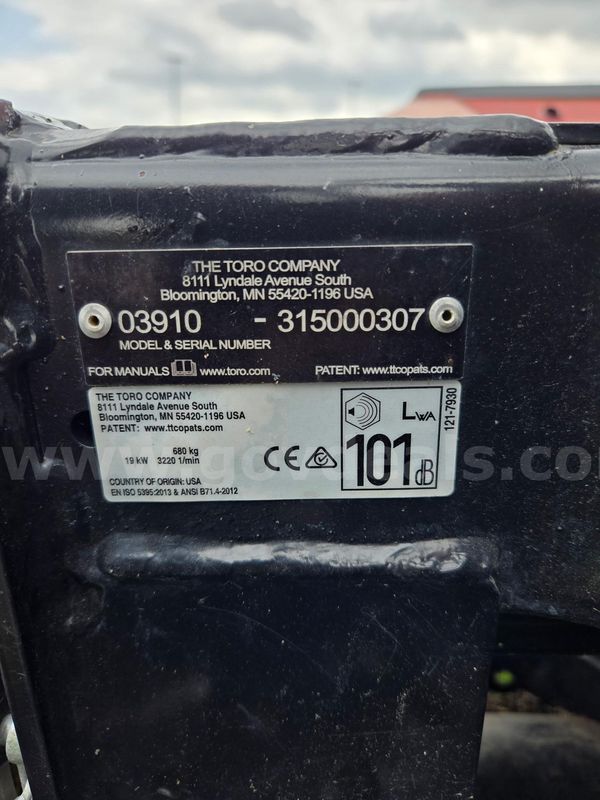 Toro Reelmaster 3550-D