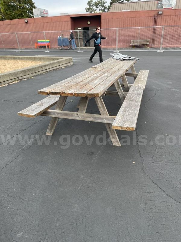 LOT #2: PICNIC TABLES (ten total)