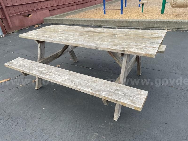 LOT #3: PICNIC TABLES (ten total)