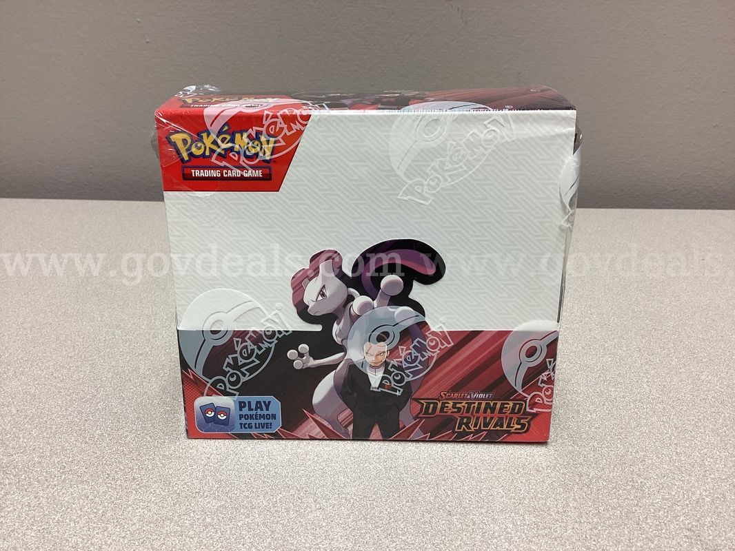   Pokémon Scarlet and Violet Destined Rivals Booster Box (Seal damaged)