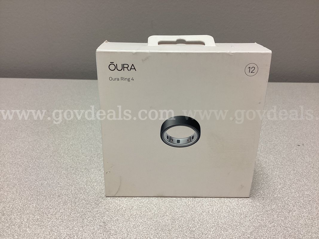 OURA Ring 4 , Stealth size 12