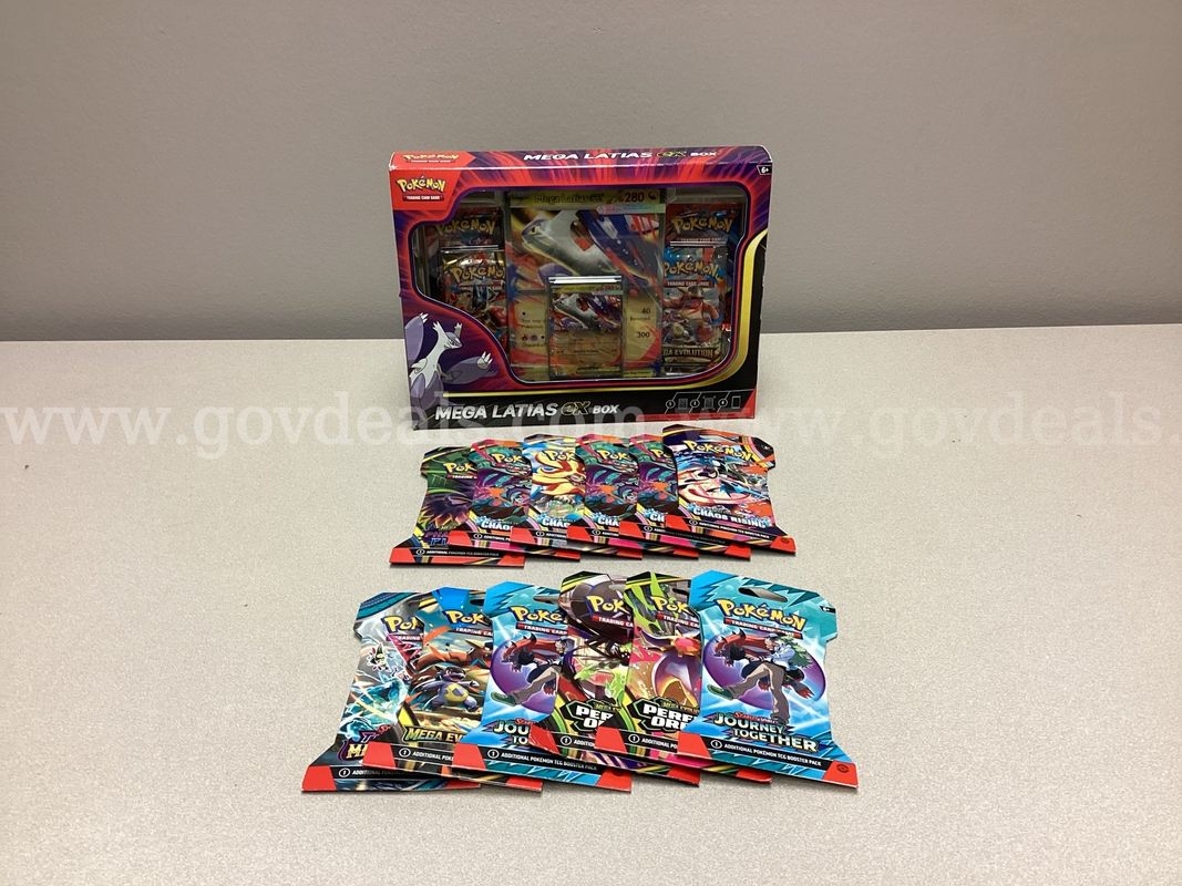 Pokémon Mega Latvias EX Box, 12 sleeved Booster Packs