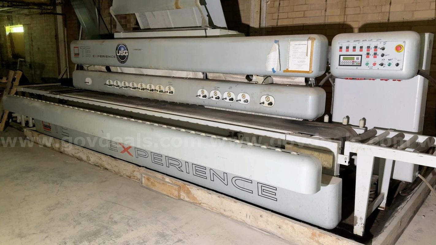 2007 SASSO Revolution TE Edger/Polisher