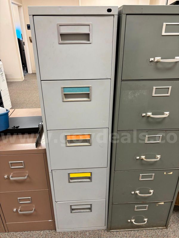 Light Grey Filing Cabinet