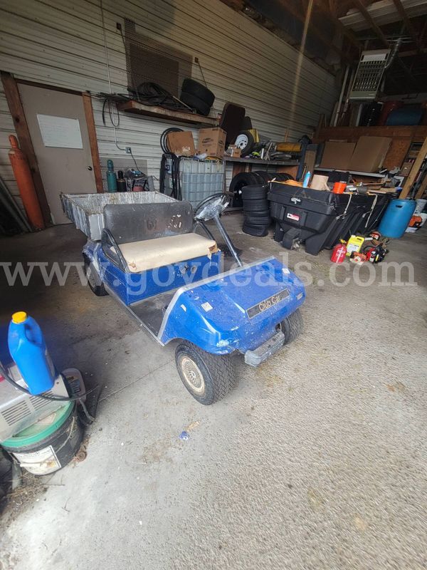 I have a older club cart with stationary box. Batteries 3 years old. comes with charger.