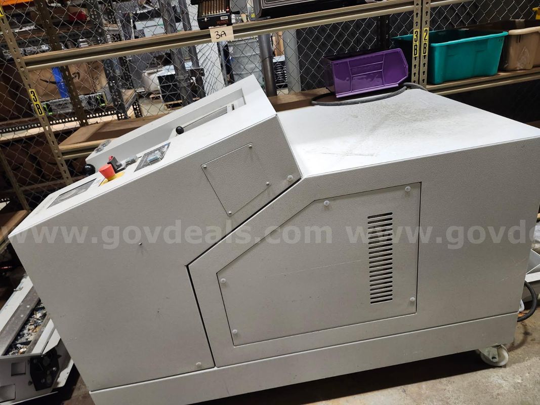 Whitaker Industrial Hard drive Shredder