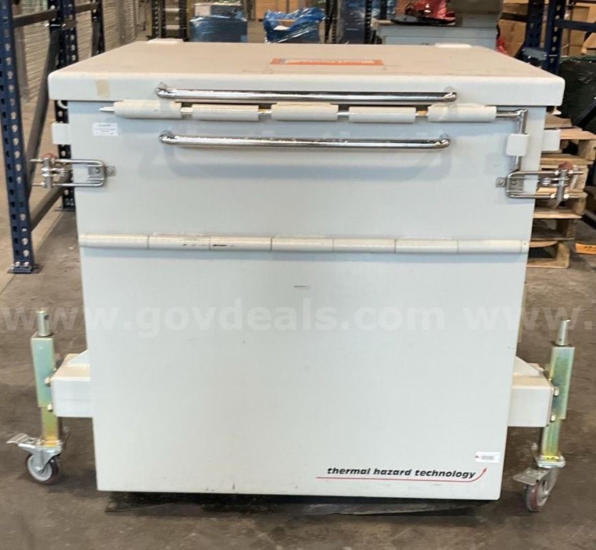 Calormeter Containment Vessell - THERMAL HAZARD TECHNOLOGY