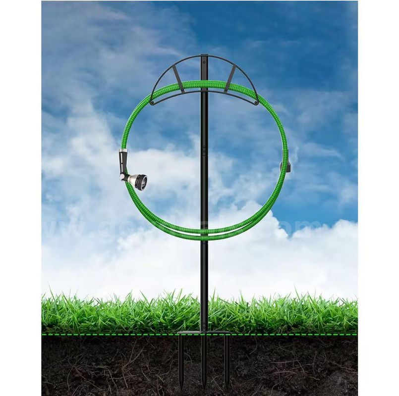 SHIPPING AVAILABLE Lot of 5 Garden Hose Stand/Hanger Freestanding,Heavy Duty In-Ground Hose Rack Organizer for (WS1077)