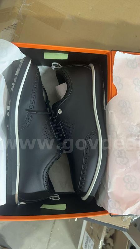 SHIPPING AVAILABLE 88 Links Brogue Synthetic Leather Golf Shoes | Breathable & Non-Spiked | Black(6-05)