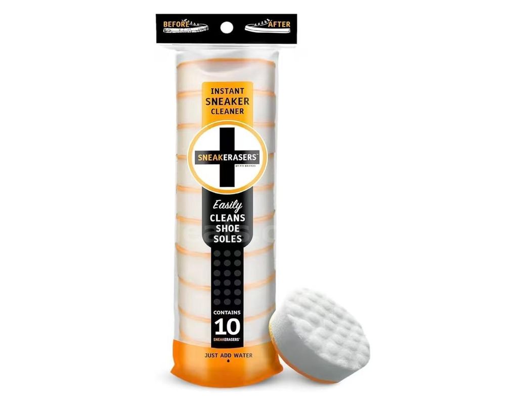 SHIPPING AVAILABLE Instant Sneaker Cleaner, Premium Shoe Cleaning Kit for Sneakers, Dual-Sided Sponges (200 Pack) （5-01）