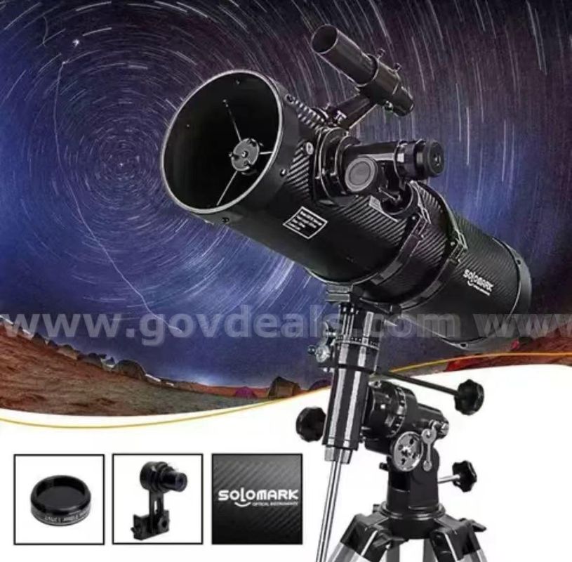 SHIPPING AVAILABLE Telescope, Polaris 130EQ Newtonian Professional Astronomical Reflector Telescope Comes (HIH25011)