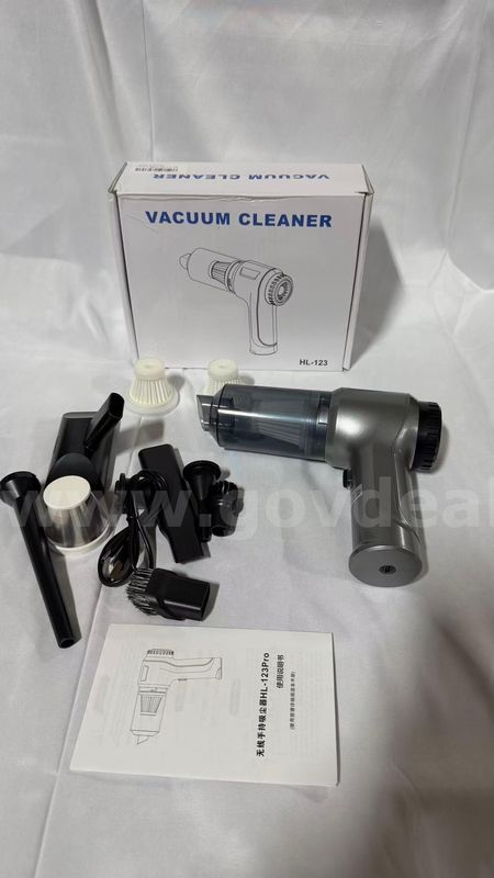SHIPPING AVAILABLE Lot of 10 Cordless Handheld Vacuum Cleaner HL-123 Pro, 3-in-1 Vacuum/Blow/Air Pump for Car(32-01)