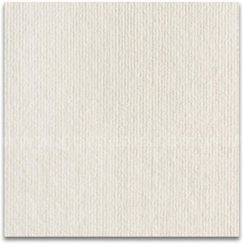 SHIPPING AVAILABLE 40pcs Off-White Peel & Stick Carpet Squares 24x24 Inch Self Adhesive Floor (B0002-A2)