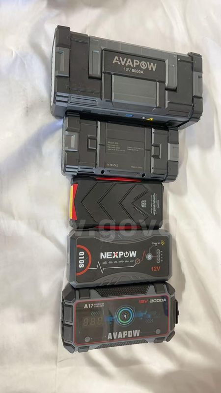 SHIPPING AVAILABLE 5 Pack Mixed Car Jump Starter Lot AVAPOW & NEXPOW Mixed Models 12V Portable Auto Battery (K-02)