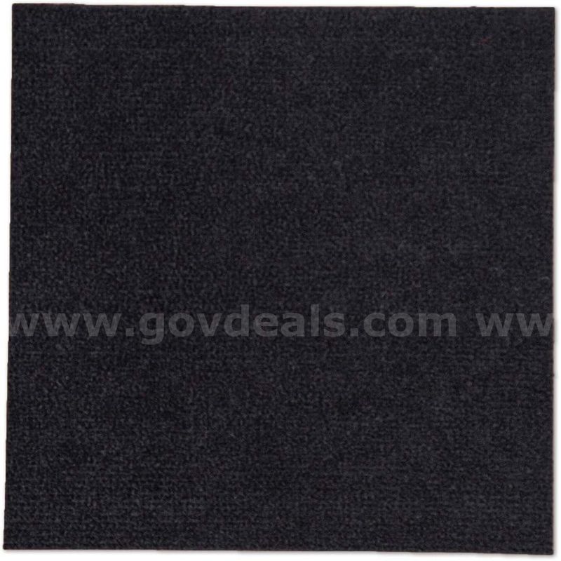 SHIPPING AVAILABLE 100pcs Solid Black Peel & Stick Carpet Squares 12x12 Inch Self Adhesive Floor(A0000-A2)