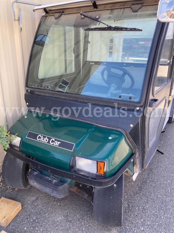 Club car with utility trailer