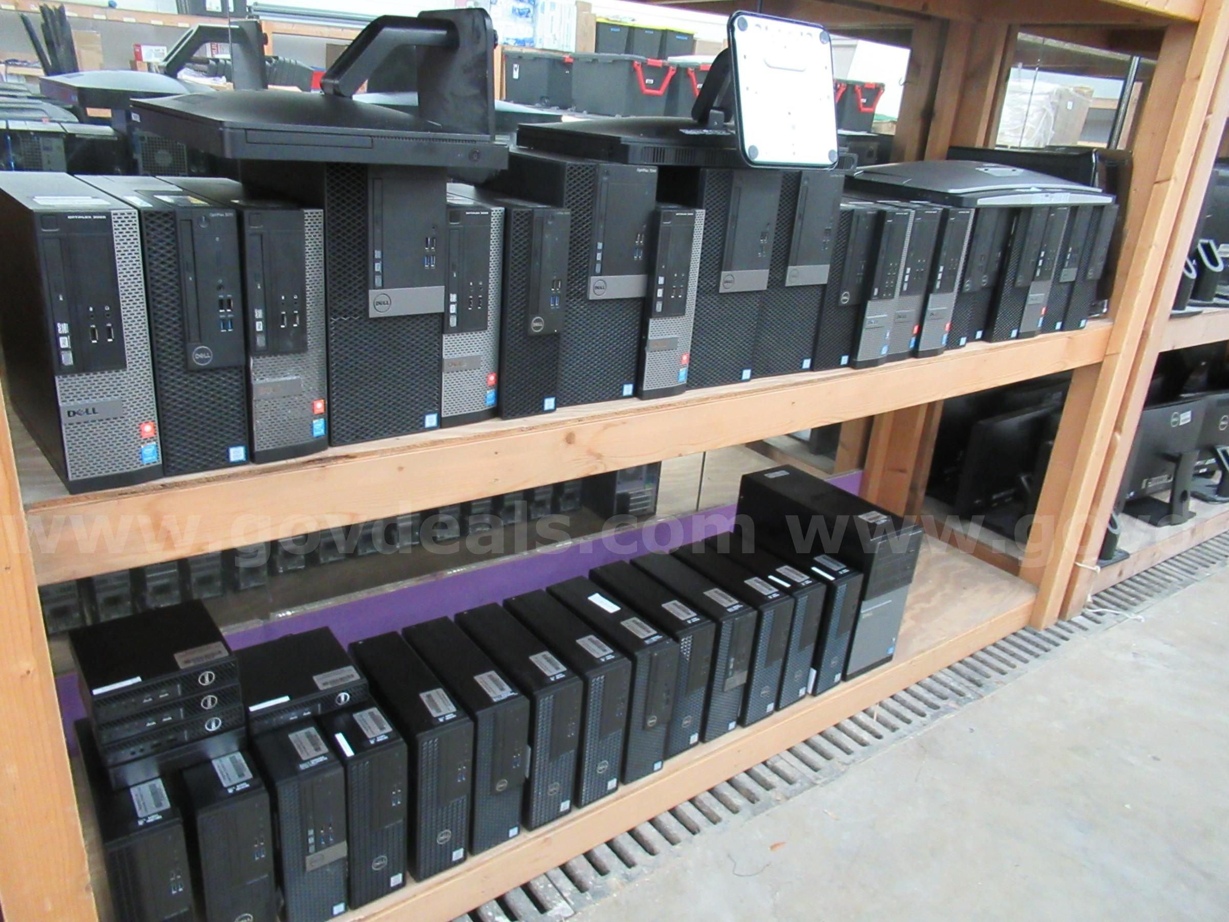 One (1) Lot of Used Computer Equipment - Lot-B