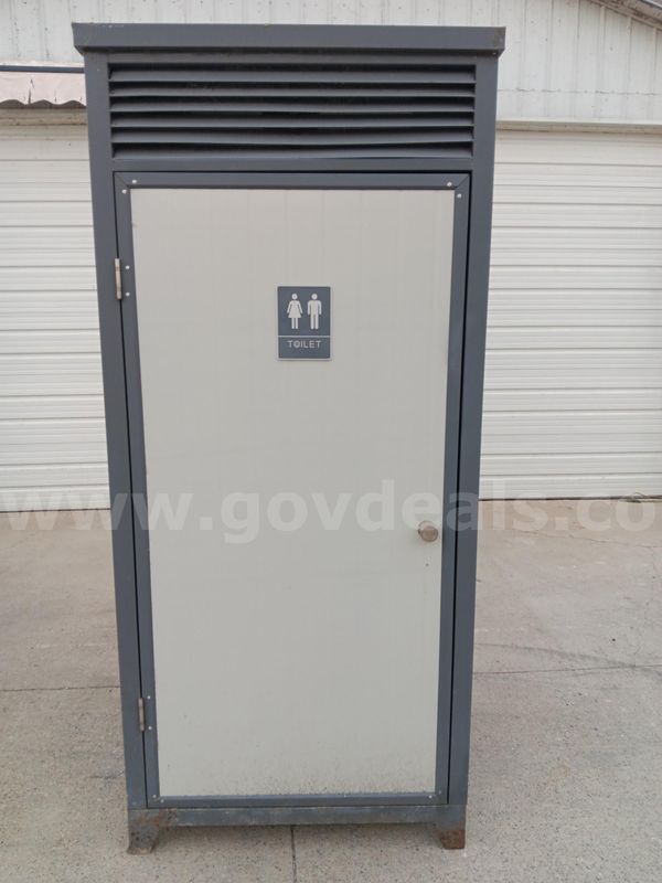New Portable Toilet Sink Bathroom Single Stall Restroom Job Site Construction HD