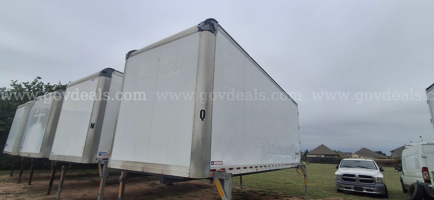 2004 Morgan GVSD10324096 Swap Body Enclosed Van Body