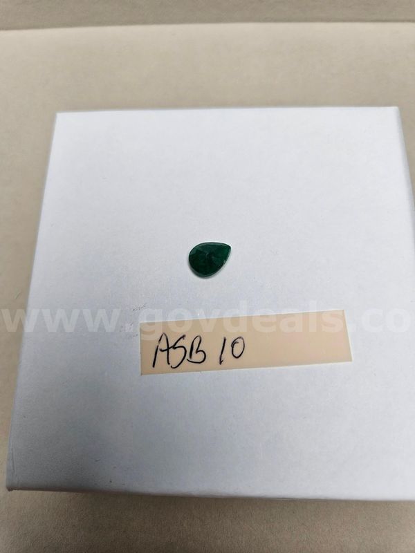 Natural Rich Green Pear Cut Zambian Emerald Loose Gemstone - 2.2 Carats