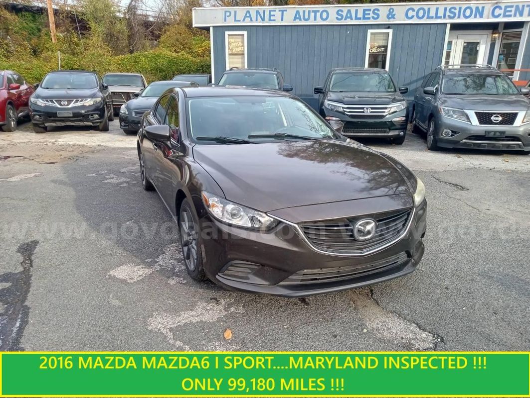 2016 Mazda Mazda6 i Sport AT....MARYLAND INSPECTED !!! 99,180 ONLY MILES !!!
