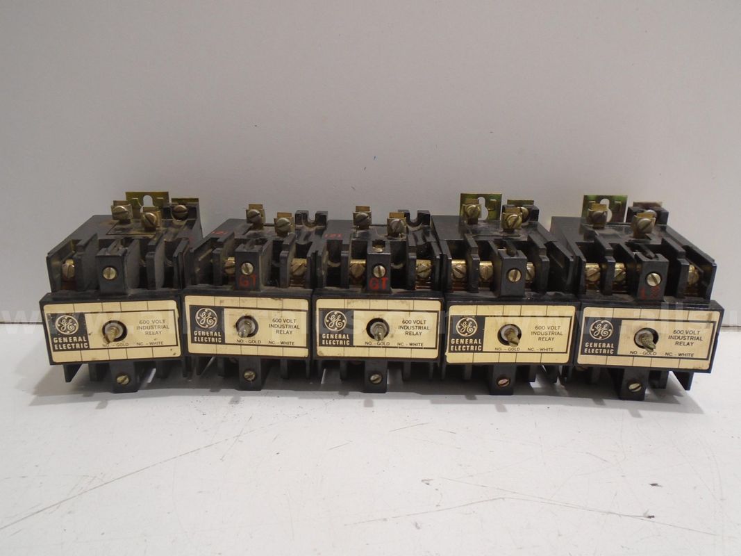 *Lot Of 5* General Electric Cr120b000** Series A Industrial Relay 600v