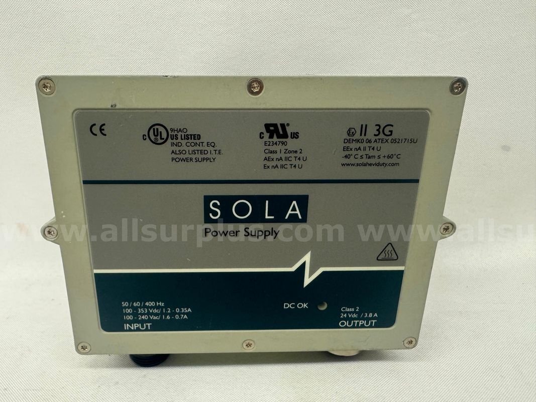 Emerson / Sola Scp 100s24x-Dvn Power Supply 100-240 Vac