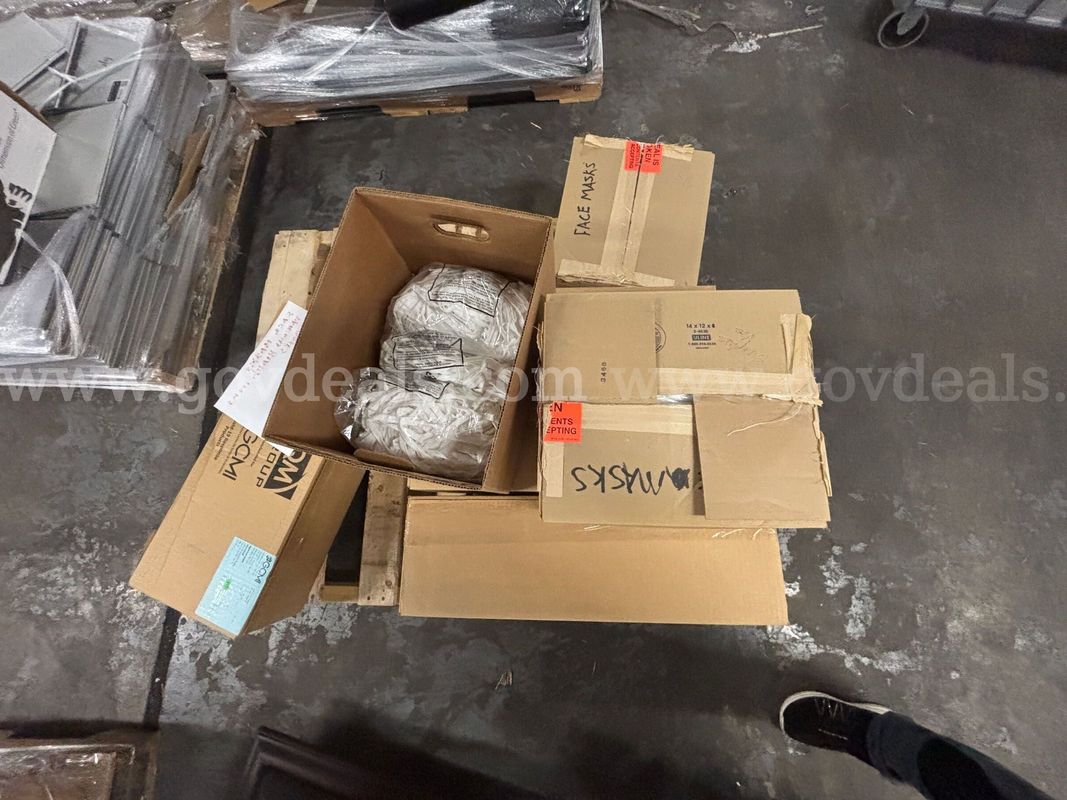 1 Pallet of QM Group / GCM Face Shields (PICK‑UP ONLY)