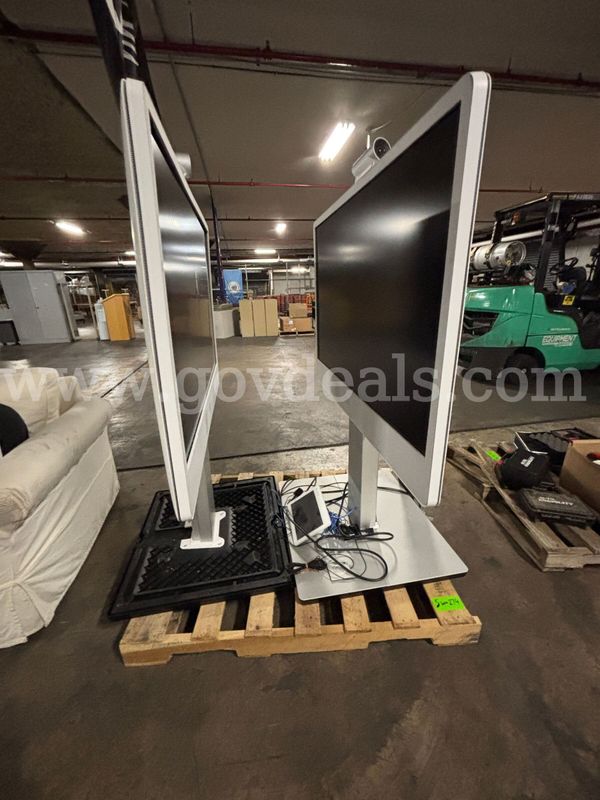 2 Cisco Webex Room Systems with Dual Displays & Video Conferencing Equipment (PICK-UP ONLY) (NO 3rd PARTY PICK-UP)