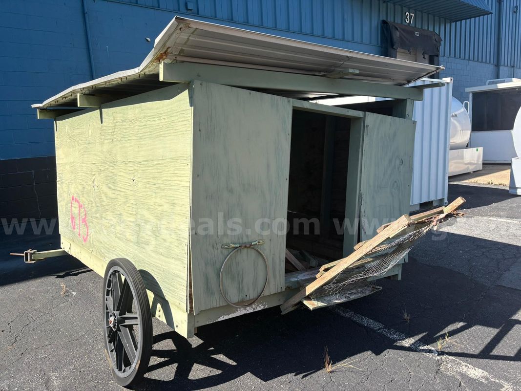 Chicken Coop 6'X4' On Wheels