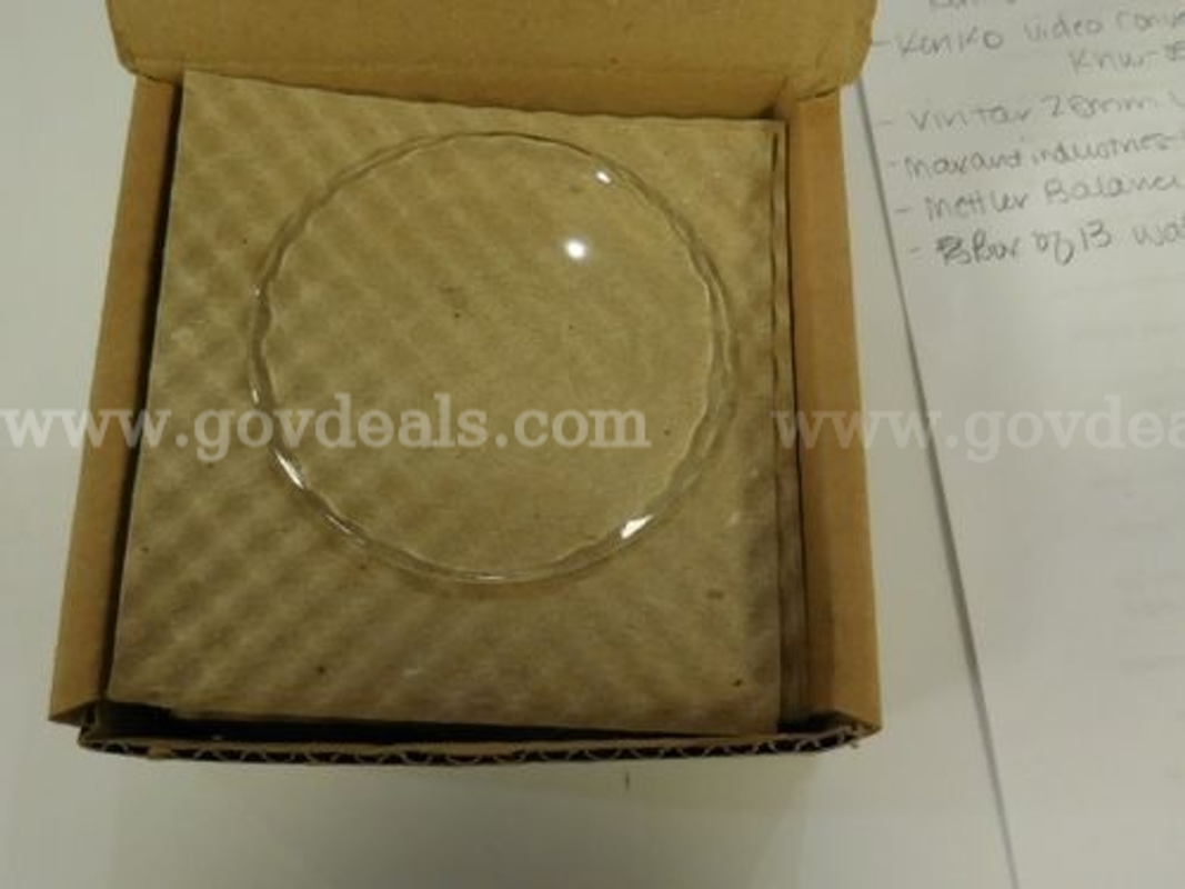 Watch Glass – Pyrex – 75mm (Box of 12, Unused)