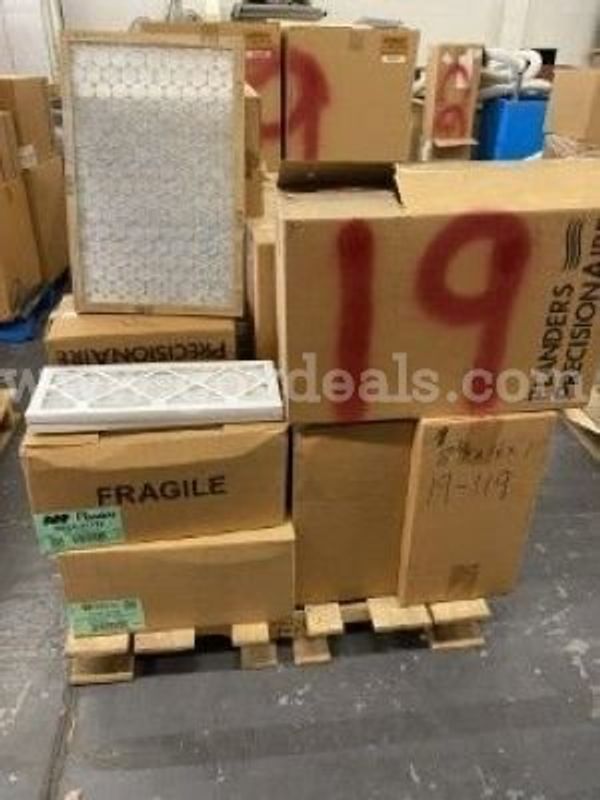 New HVAC Air Filters – Flanders & Mixed Brands (5 Pallets)