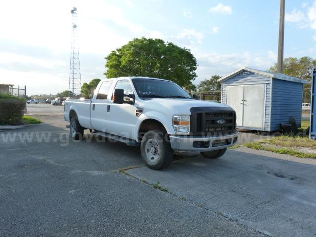 2009 Ford F-250 Sd Crew Cab Pickup 4-Dr, 6.4l V8 Ohv 32v Turbo Diesel