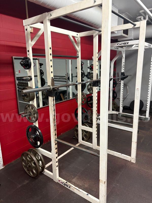 Cybex Power Rack (Weights, Clips and Bar Not Included)