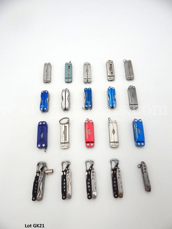 Lot GK21 (20) Micra, Style, Squirt Leatherman Multi Tools