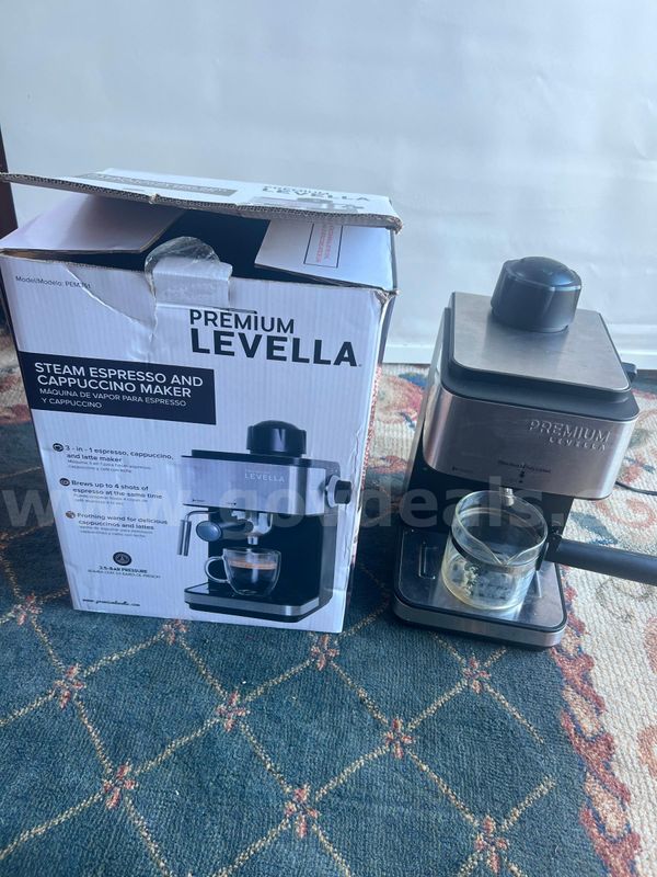 Levella Steam Espresso & Cappuccino Maker