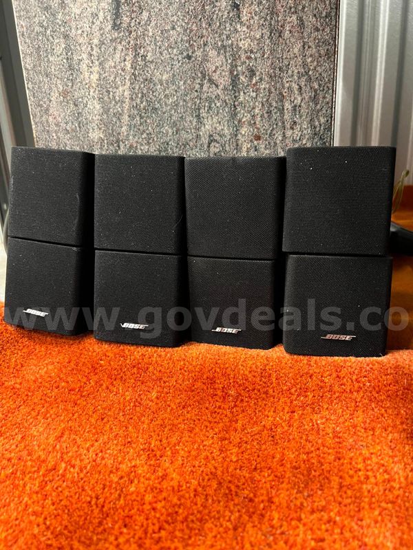 4 - Bose Double Dual Cube Speakers