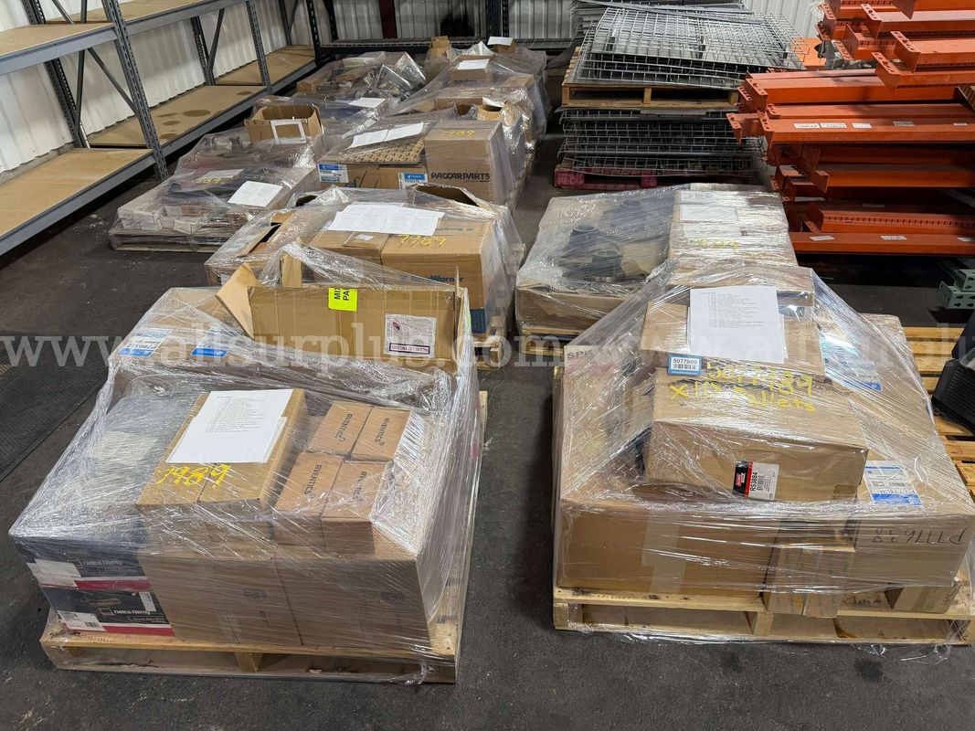 Truck and Trailer Parts, Kenworth, Ram, Eaton, Allison, and More, Qty 10 Pallets 1 Lot
