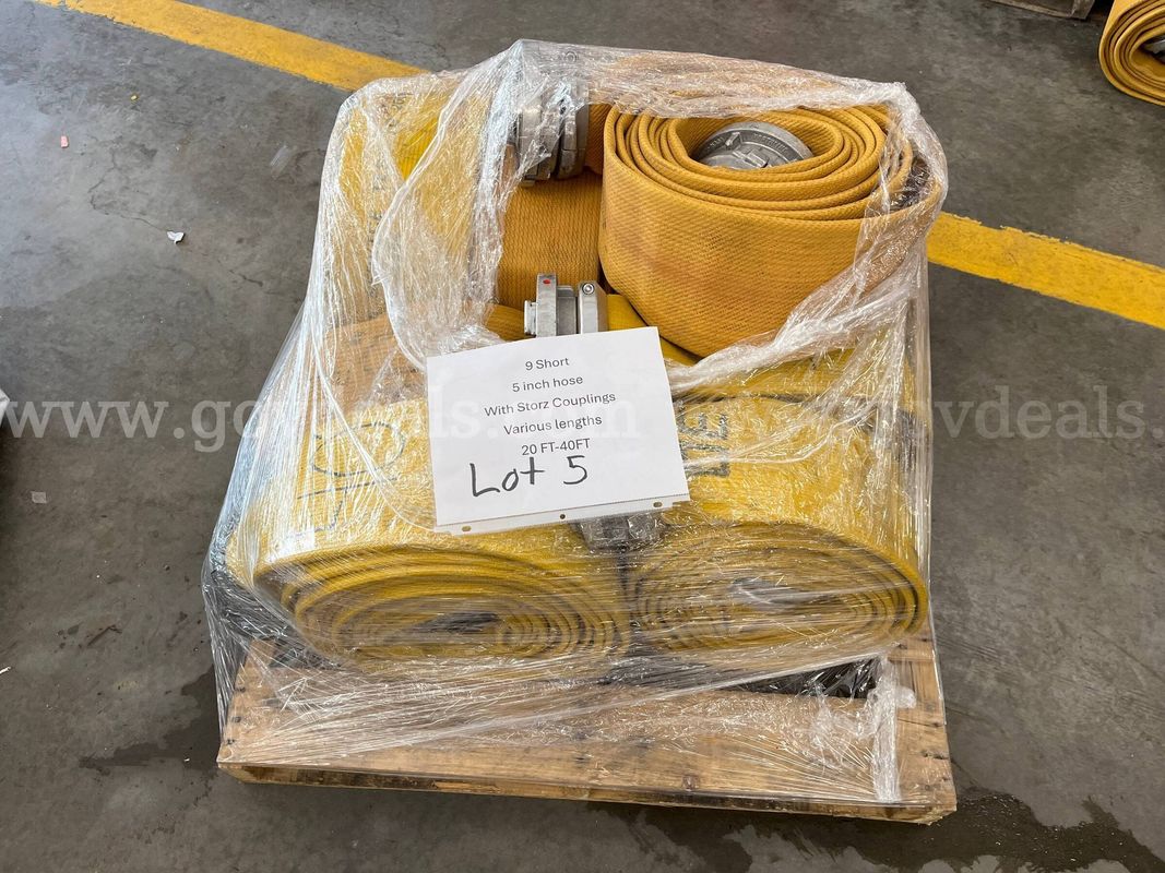 Palletized Fire Hoses
