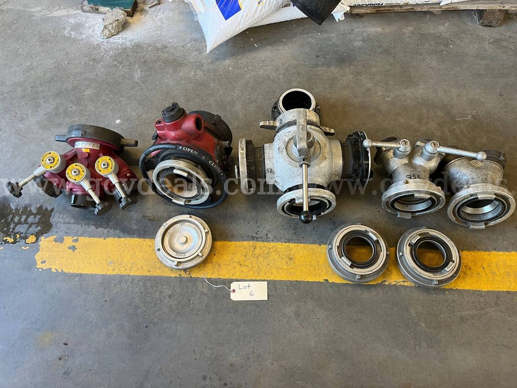 A Lot of Fire Engine (Pumper) Appliances