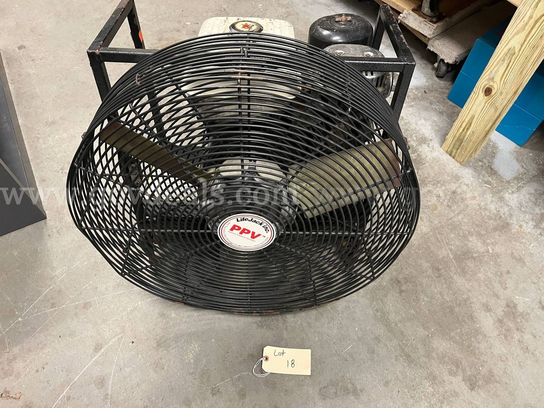 LifeJack Gas-powered PPV Fan