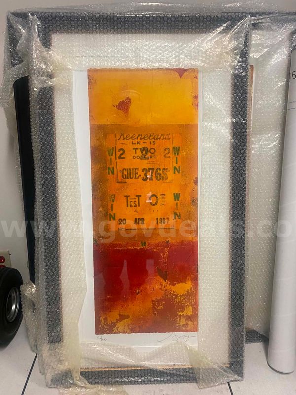 Collection of 2 Keeneland-Branded Paintings