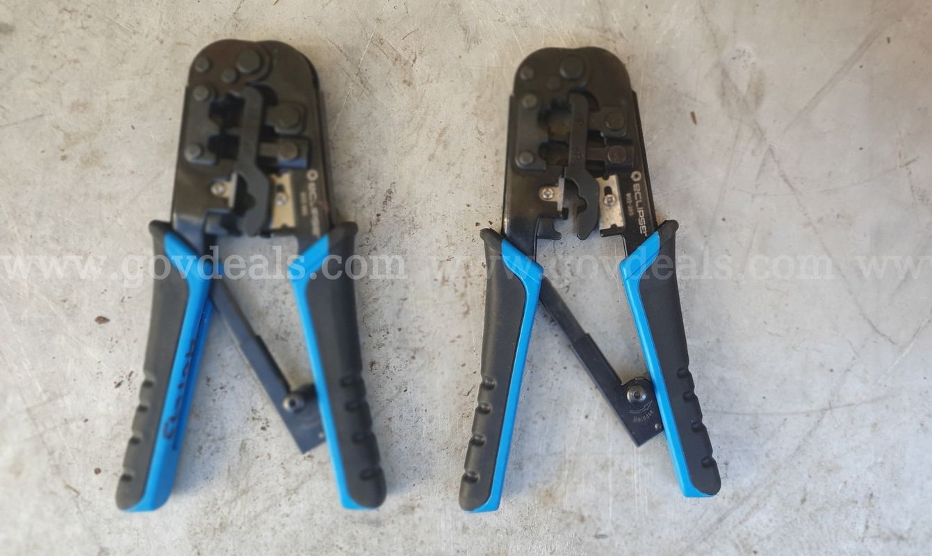 Crimper, Modular Plug, Ratcheted, Use W/Cat5