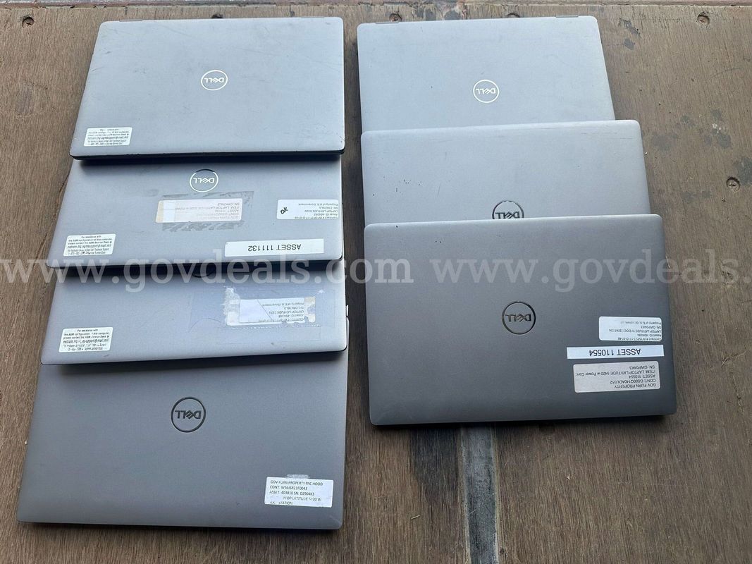 7 Dell Laptops