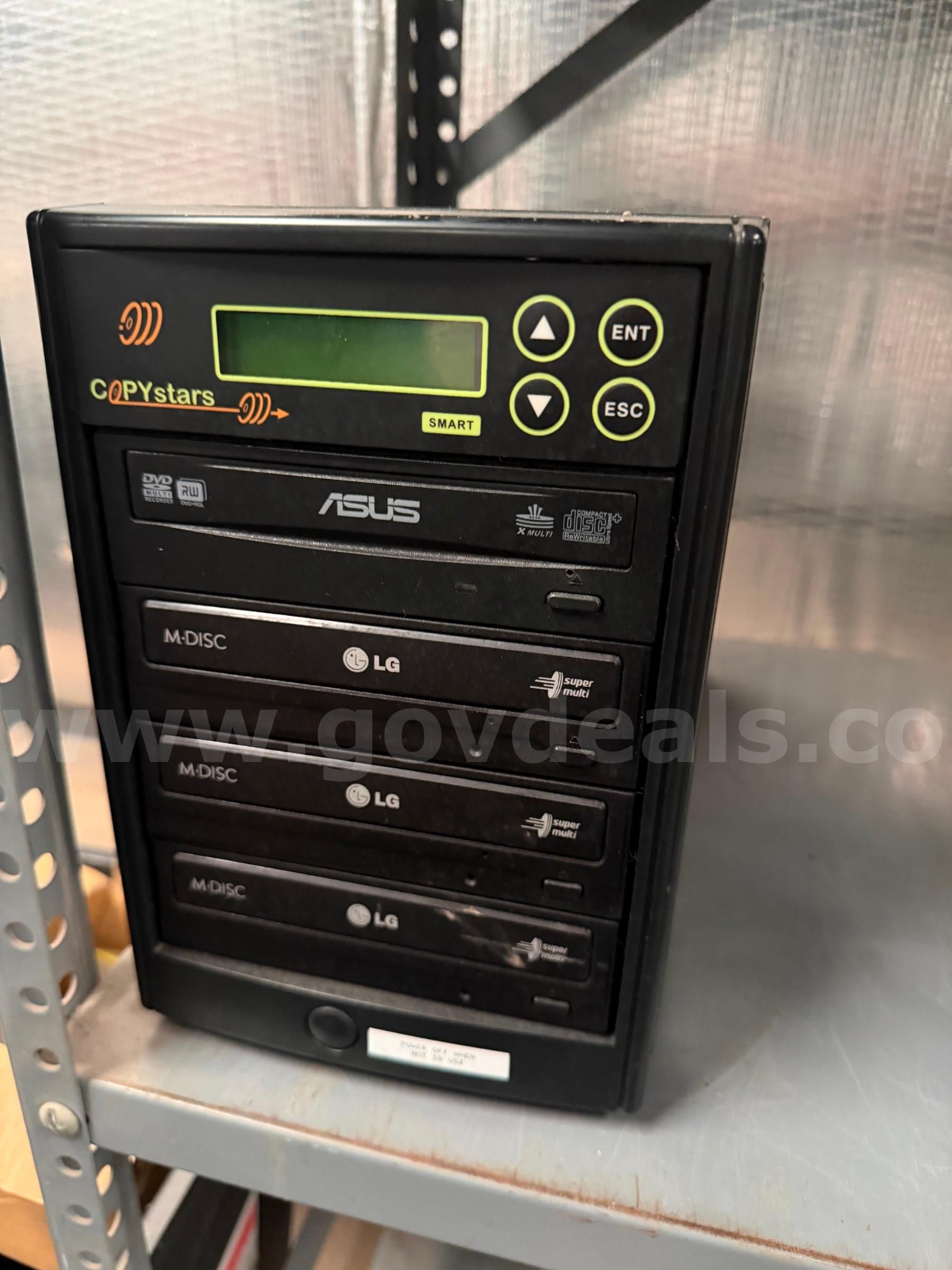 CopyStars multi-DVD/RW duplicator