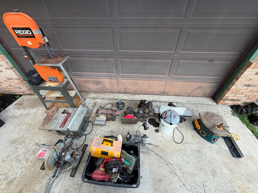 Lot of Assorted Woodworking Shop Tools