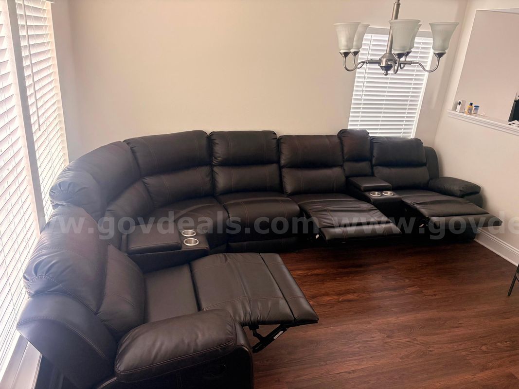 Leather Sectional
