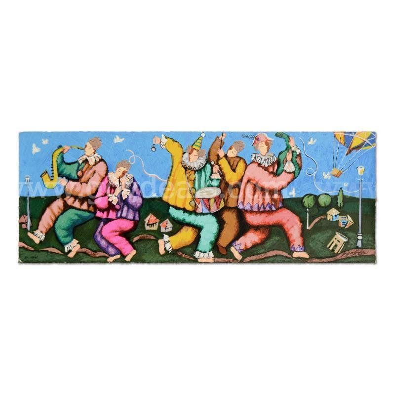 Michael Kachan, "Musicians" Limited Edition Fine Art
