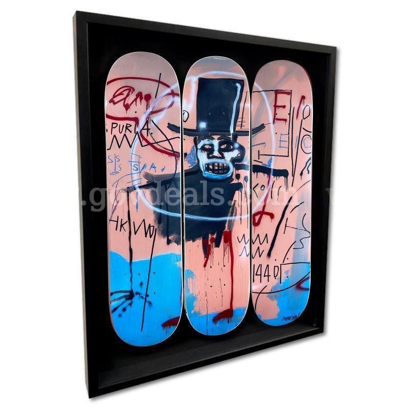 Jean-Michel Basquiat, "The Guilt of Gold Teeth, 1982" Collectible Fine Art
